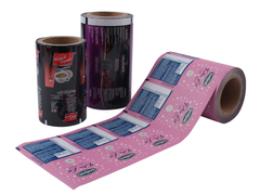 BOPP หนังพลาสติกม้วน หนังบรรจุยืดหยุ่น หนังพลาสติกเกรดอาหาร