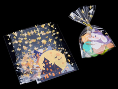 การพิมพ์ OPP กระเป๋าปรับล็อกโก้ กระเป๋าพลาสติก กระเป๋าติดตัวเอง สําหรับบรรจุอาหาร