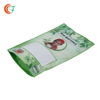 Gift Tea Zip กระเป๋าพลาสติกใส่อาหาร 0.065mm 0.13mm Customize Color
