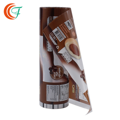 ฟิล์มบรรจุภัณฑ์พลาสติก BOPP 50mic ถึง 70mic Food Grade Printing Heat Sealable Film