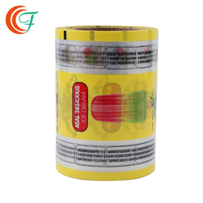 ฟิล์มบรรจุภัณฑ์ที่พิมพ์ด้วยความร้อนปิดผนึกฟิล์ม BOPP Pearlized ป้องกันการแช่แข็ง