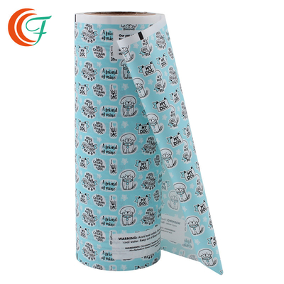 น้ำยาซักผ้า เคลือบโพลีเอสเตอร์ใส ม้วนพลาสติก พิมพ์สี ฟิล์มเคลือบ PET