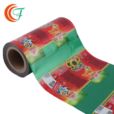 ซอสมะเขือเทศพิมพ์บรรจุภัณฑ์ขนมขบเคี้ยวฟิล์มฟิล์มโพลีเอสเตอร์ Metallized Barrier สูง