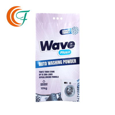 PET PE Multilayer Laminated Washing Powder ถุงพลาสติกขนาดใหญ่ ถุงบรรจุสัญลักษณ์ที่กําหนดเอง